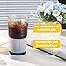 Pohoudy Glass Cups with Lids and Straws, 22oz Glass Coffee Tumbler, Clear High Borosilicate Glasses Drinking Cups Set for Iced Coffee Water Smoothie(2 Pack)