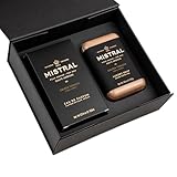 Mistral Cologne and Large Bar Soap Gift Set, Golden Tobacco