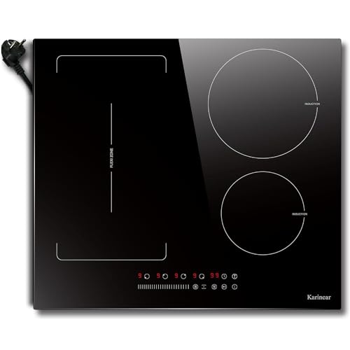 Karinear 60 cm induktionskochfeld Flexzonen, Autarkes...