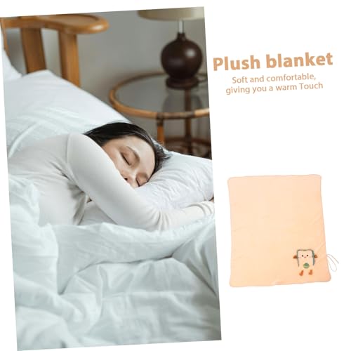 Couverture de sieste douillette motif dessin animé en maille ultra douce - 5