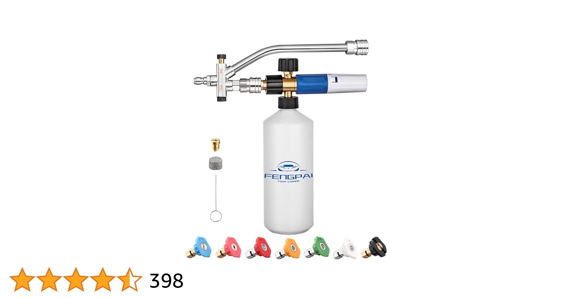 BSTEAC Foam Cannon For Pressure Washer, Car Foam Sprayer With 1/4 Inch