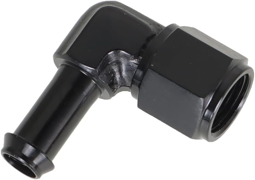 Genuine For Female Swivel to 3/8" Hose Barb Fitting Adapter 90 Degree 6AN OEM Genuine Replacement