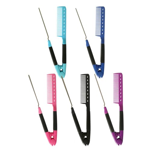 Peine alisador para cabello portátil y viaje miniatura 7