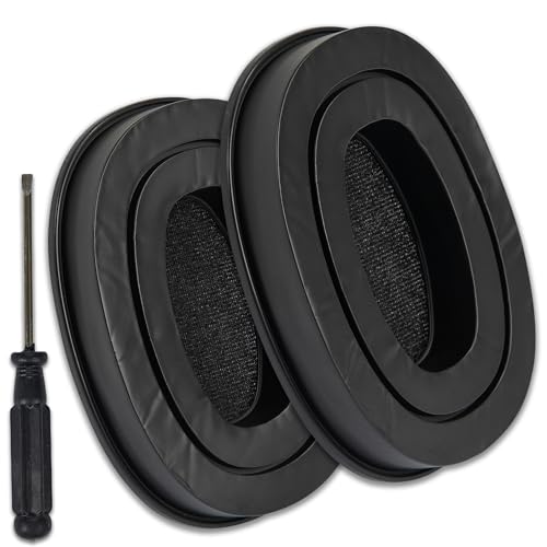 Cooling Gel Ear Pads for FireMax, Recon & Other Walker's Earmuffs | Soft Memory Foam, TPU Leather...