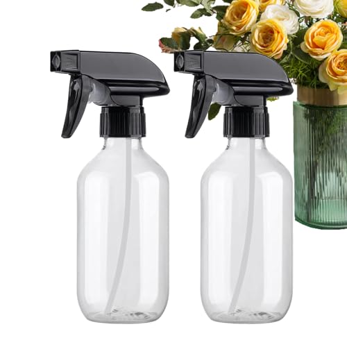 Generico FOTTO ACQUA ACQUA - 2 pezzi, flacone spray vuoto, sigillo in silicone a strato | Strumento di pulizia multifunzionale da 300 ml | Mist Spraay Botle per capelli, cottura, pulizia, piante