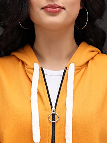 Image of eKools� Women's Fleece Winters Hoodie Sweatshirt Zipper with Pockets (Flee1 Series)