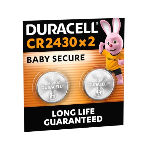 DURACELL 2430 Lithium Knopfzelle (2 Stück) 3V, CR2430 – Ansicht 1