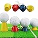 Superhao Golf Simulator Tees 20 Set 4-in-1 Golf Tees Different Heights Rubber Winter Driver
