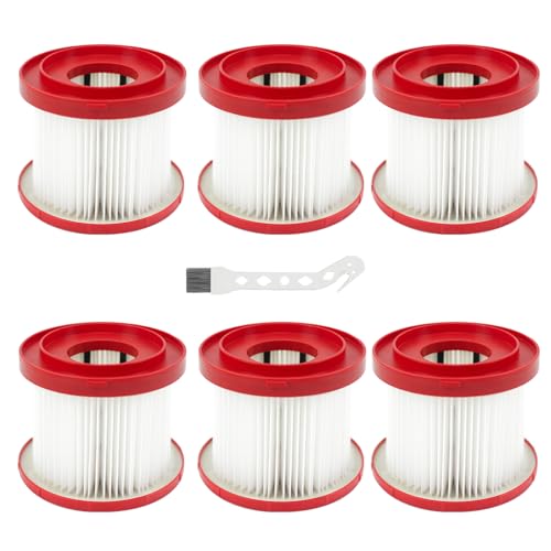 49-90-1900 Replacement Filter Compatible With Milwaukee Shop Vac Filter M18 Vacuum Filter 0880-20 0780-20 4 Pack