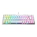 Produktbild Roccat Vulcan II Mini 65% Optical Gaming Tastatur (DE-Layout), RGB-Beleuchtung, abnehmbares Kabel, Aluminiumoberfläche, weiß, ROC-12-061