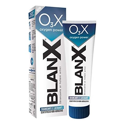 Blanx O3X Dentifricio Lucidante Trattamento Sbiancante, 75 ml Cover