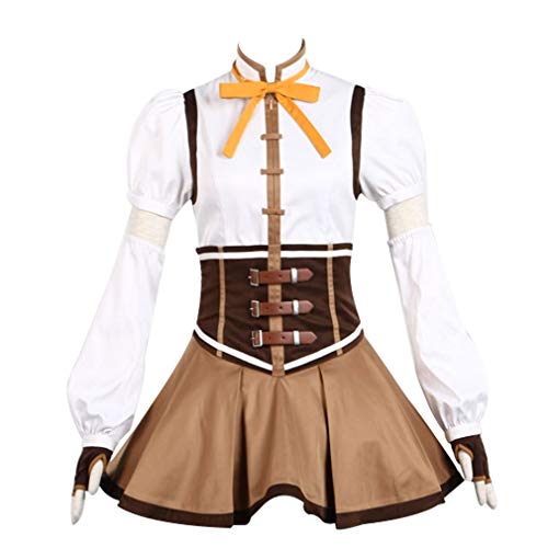 HOLRAN Puella Magi Madoka Magica Mami Tomoe Cosplay Costume (Women-M)