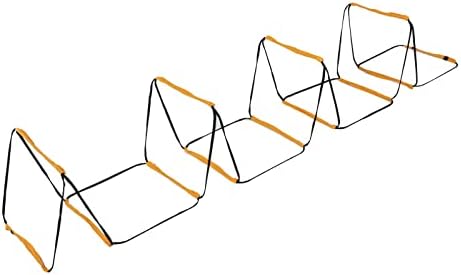 SPYMINNPOO Agility Ladder,12 Rung Fixed Agility Ladder Speed Training Ladder with Storage Bag for Basketball Soccer Football Fitness Feet Training