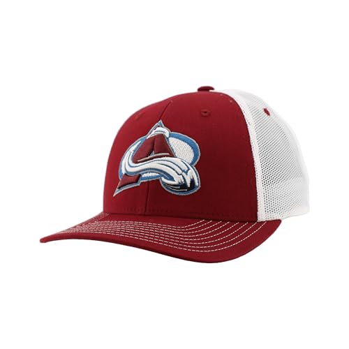 Image of ZHATS NHL Unisex-Adult NHL Officially Licensed Adjustable Snapback Hat Dakota Icon Team Color