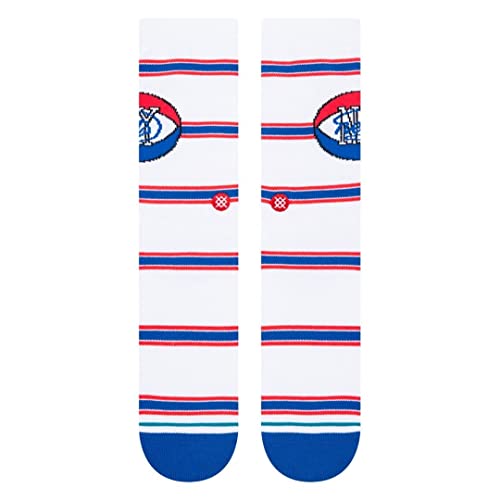 Chaussettes NBA Brooklyn Nets Stance Classics Blanc en fibres premium durables