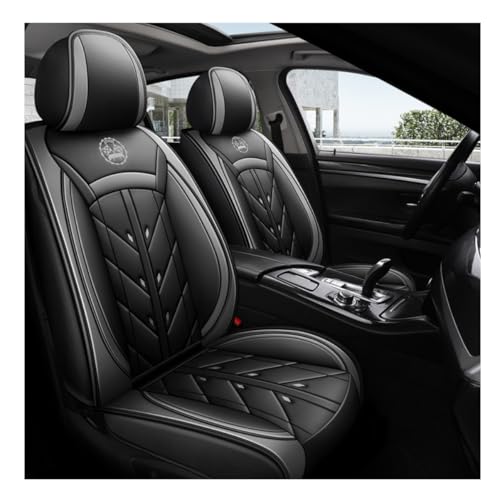 Housses de siège auto gris universelles pour Peugeot 207 308 - Idéal pour trajets en famille