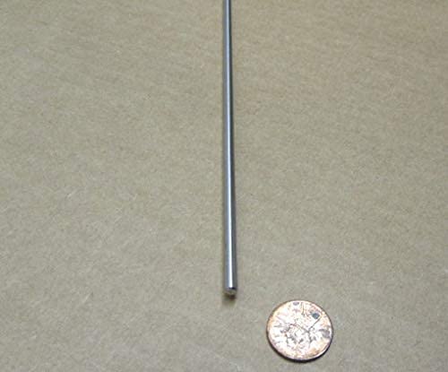 316 Stainless Steel Hardened Shaft .046" Diameter x 5" Long 5 pcs