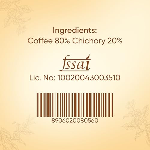 Bayar's Coffee Liquid Delight 200ml Each | Authentic South Indian Instant Filter Coffee Decoction with 80% Coffee & 20% Chicory | Rich, Creamy & Ready to Serve - Pack of 4