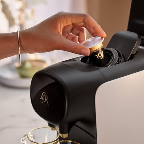 Philips L'Or Barista Sublime, Machine à Café à Capsules, compatible capsules Nespresso, Capsules XXL pour 1 café double ou 2 cafés à la fois, Blanc, (LM9012/00)