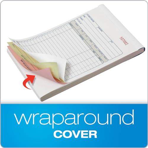 adams sales order book 3-part carbonless whitecanarypink 5-91634 x 8-71634 50 sets tc5805