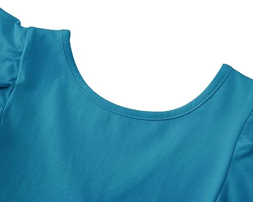 Dutebare Toddler Girl Sleeveless Dress Ruffle Trim Backless Belted Swing A-line Kids Casual Sundress3