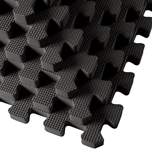 We Sell Mats Tapete de Piso para Ejercicio Multipropósito de 1 pulgada de Grosor con Espuma EVA, Baldosas Ensamblables, Antifatiga para Hogar o Gimnasio, 24 in x 24 miniatura 3