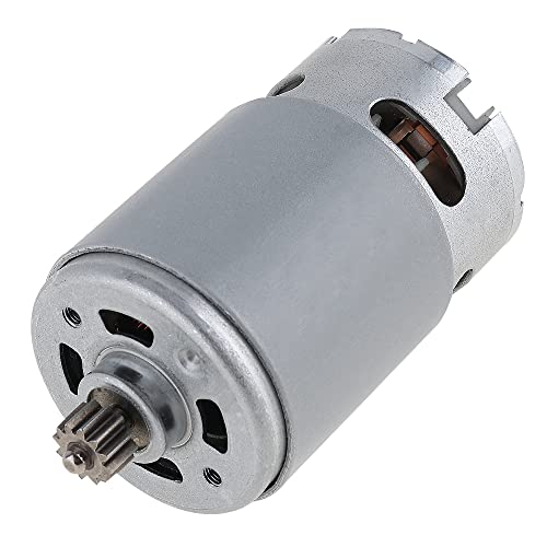 ChgImposs RS550 21V 19500 RPM DC Motor con dos velocidades 12 dientes y caja de engranajes de alto par para taladro eléctrico/destornillador Cover