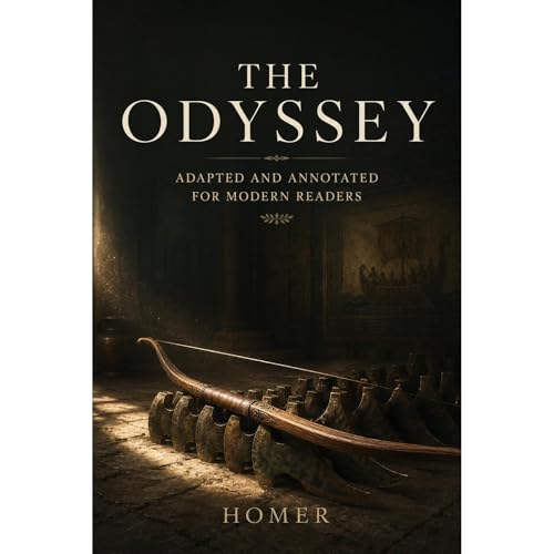 The Odyssey: Adapted and Annotated for Modern Readers Audiolibro Por Homer arte de portada