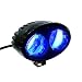 AOMAX 8W CREE Blue LED Forklift Light Safety Light Spot Light Warehouse Pedetrian Warning Light, 9V-60V LED Safety Light, 250LM