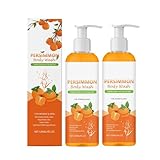 Kaki-Seife für den Geruch Menschen, Kaki-Duschgel, Erfrischend, Effiziente Desodorierung, Lang...