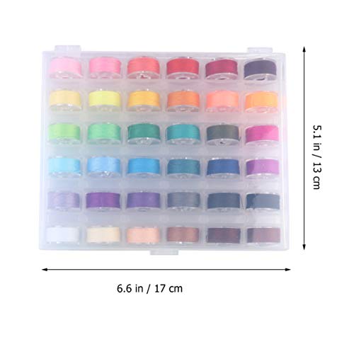 POPETPOP Kit de IniciaÃ§Ã£o Do Bordado 36 Cores Linhas Bordados Floss Agulha Kits de Ponto Cruz para