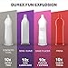 Durex Preservativos Fun Explosion Mixtos Sabor Fresa, Dame Placer, Sensitivo Suave y...