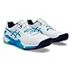 ASICS Herren Gel-Resolution 9 Clay Sneaker, White Digital Aqua, 45 EU