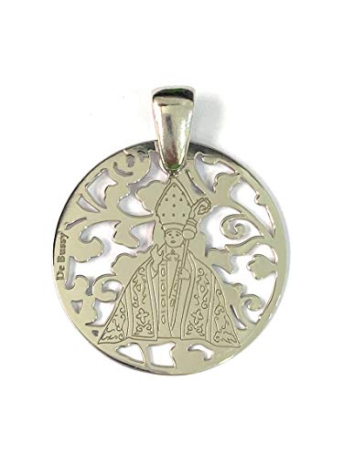 Médaille Saint Fermin Vierge en Argent de Ley pour homme et femme