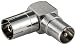 Produktbild Unbekannt Metall-Winkeladapter Koaxial Stecker auf Koaxial Kuppl. (3 Stück)