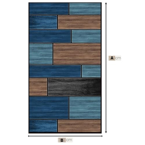 Tapis de cuisine 105 x 190 cm sur mesure moderne et lavable - 3