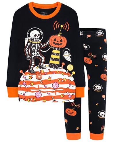 Image of DAUGHTER QUEEN Boys & Girls 100% Cotton Halloween & Christmas PJS 18M-12Y
