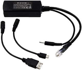PoE Texas GAF-USB | 802.3af PoE Splitter Compatible with iPads and Tablets