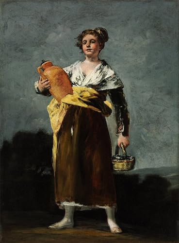 Impression l'Eau La Aguadora de Francisco De Goya toile premium 60x90