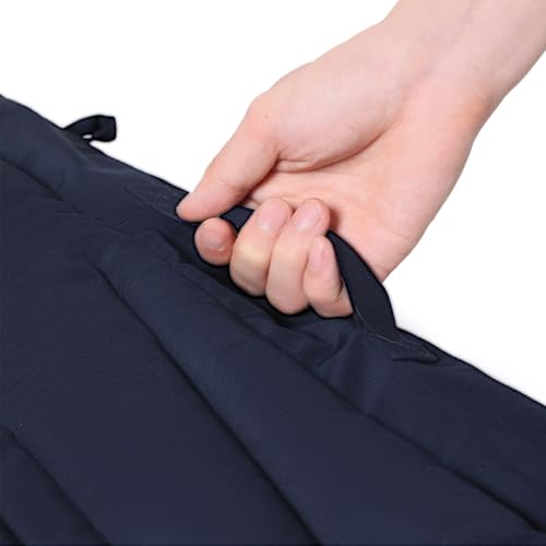 Colchonete Portátil para Cachorros Série Refrescante -Azul Marinho- Tamanho XL