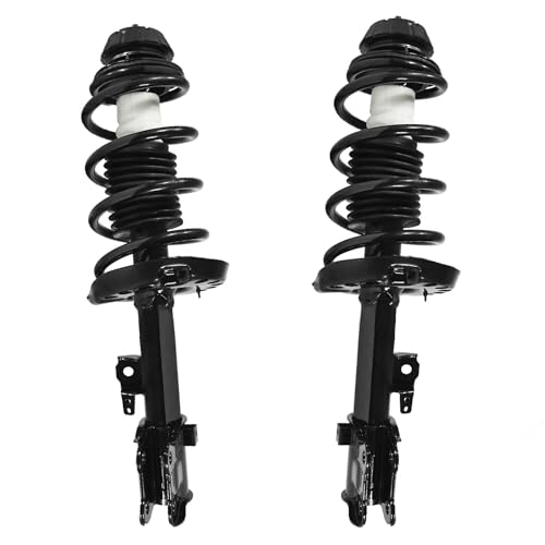 Image of Detroit Axle - 2pc Front Struts for 2010-2013 Kia Soul Replacement 2011 2012 Complete Strut Shock with Coil Spring Assembly