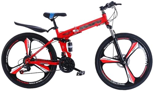 Kcolic Bicicleta Montaña Plegable 24