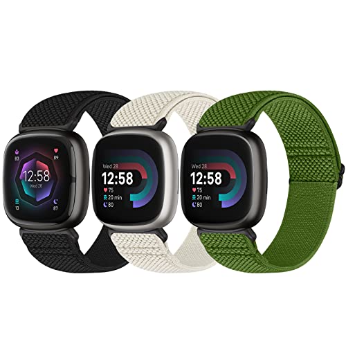 [Bcuckood] pvoh Fitbit Versa 4/Sense 2/Versa 3/Sense oh fB[X Y LkiC \tg ߉\ Lk̂\[v pvXgbv Fitbit Versa 4/Se