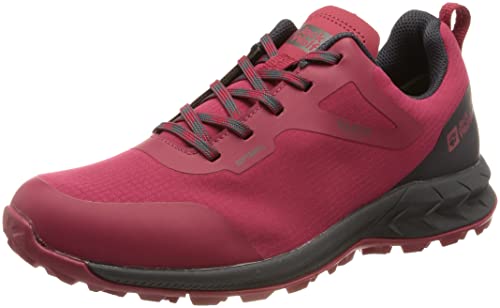 Jack Wolfskin Femme WOODLAND SHELL TEXAPORE LOW W Chaussure de Marche, Cranberry, 40 EU Cover