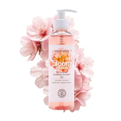 Organique Premium Female Intimate Washing Gel, Soothing Anti-Itching Effect, Prebiotic Complex & Lactic Acid Restores pH Balance, Moisturising Care, Soap-Free Gentle Feminine Wash for Women (250 ml)