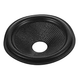 Gatuida Lautsprecherkegel Ersatzkegel mit Gummisicke Subwoofer Reparatur Zubehör Kompakt Leicht Robust für Defekte Boxen und Stereoanlagen