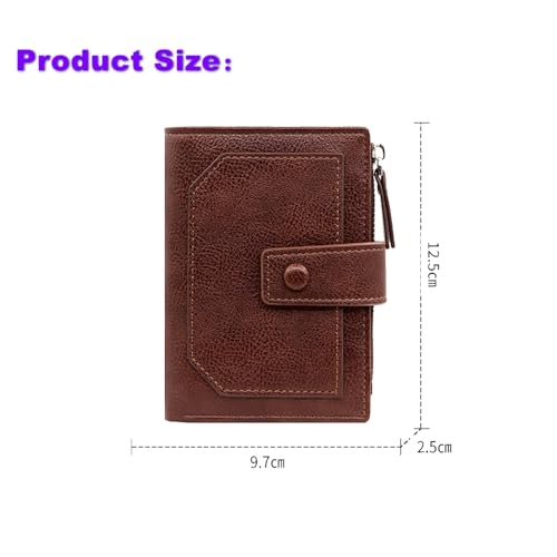 Men's Short Wallet Vertical Side Zipper Fashion Casual Multi Cardholder Large Capacity Purse3