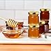 Folinstall 60 Pack Small Glass Jars with Lids, 1.5 oz Mini Honey Jars, Candle Jar for Candle Making for Gifts, Crafts, Spices, Wedding, Party Favors