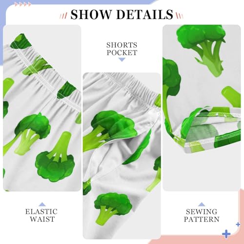 J JOYSAY Floret Food White Pajamas Pants Soft Long Pajama Bottoms Lounge Sleep Pants Size S-XL4