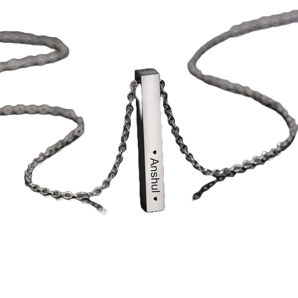 See full amazon price history chart for Z COLLECTIONS Customized Name Bar Pendants Beautiful Locket Jewellery with Chain for Men and Women (Silver/Golden/Rose Gold/Black) Z COLLECTIONS Customized Name Bar Pendants Beautiful Locket Jewellery with Chain for Men and Women (Silver/Golden/Rose Gold/Black) (B0BH4GT7W8) Amazon Price History, Amazon Price Tracker